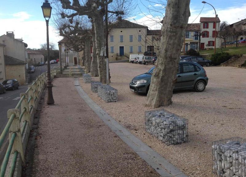 Aménagement d'une place publique
