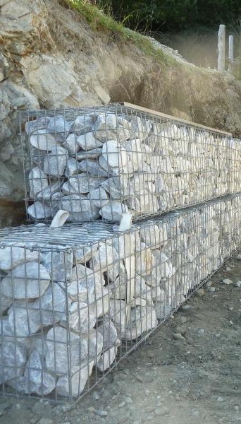 Soutènements en gabions
