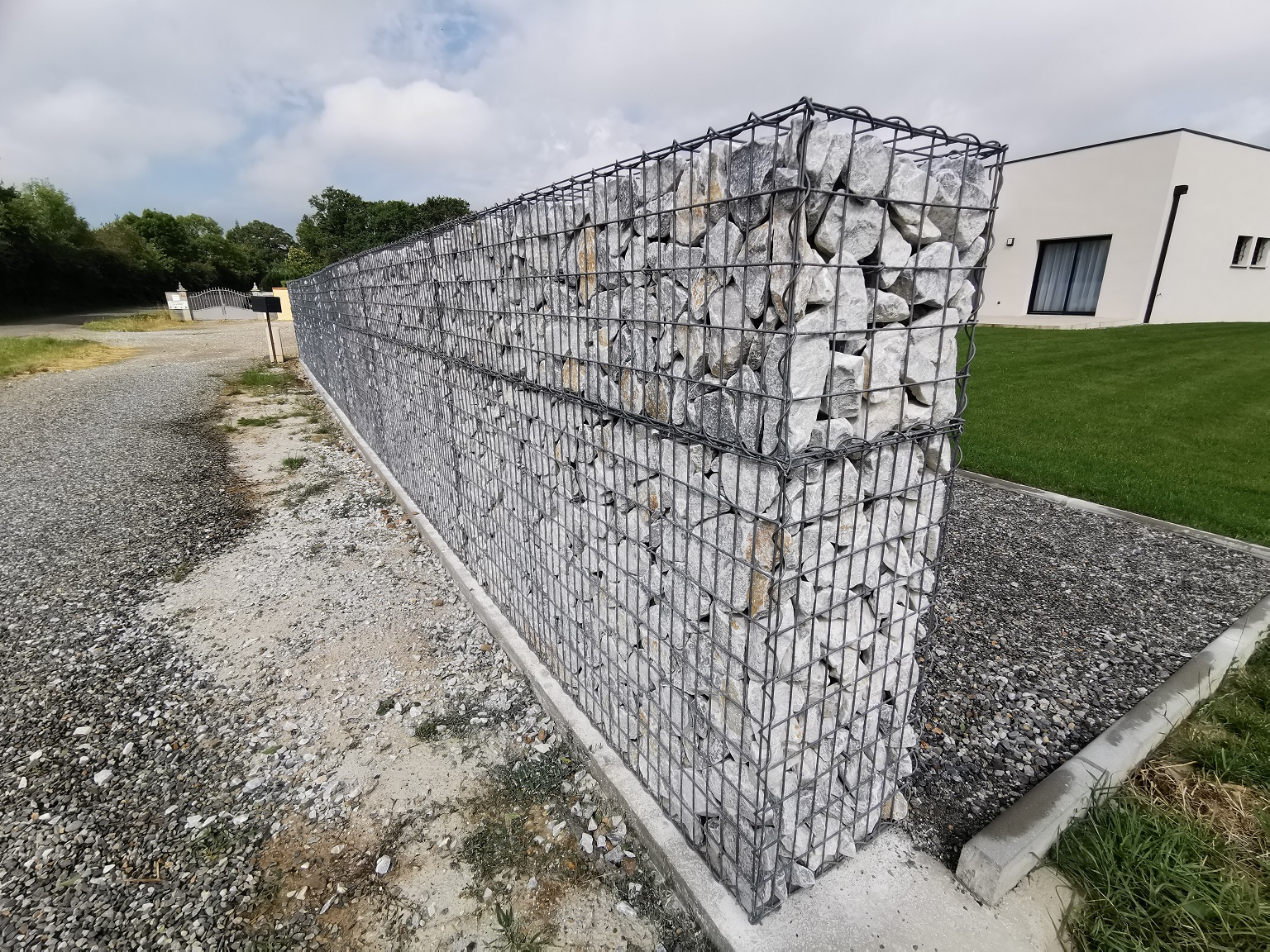 Aménagements en gabions